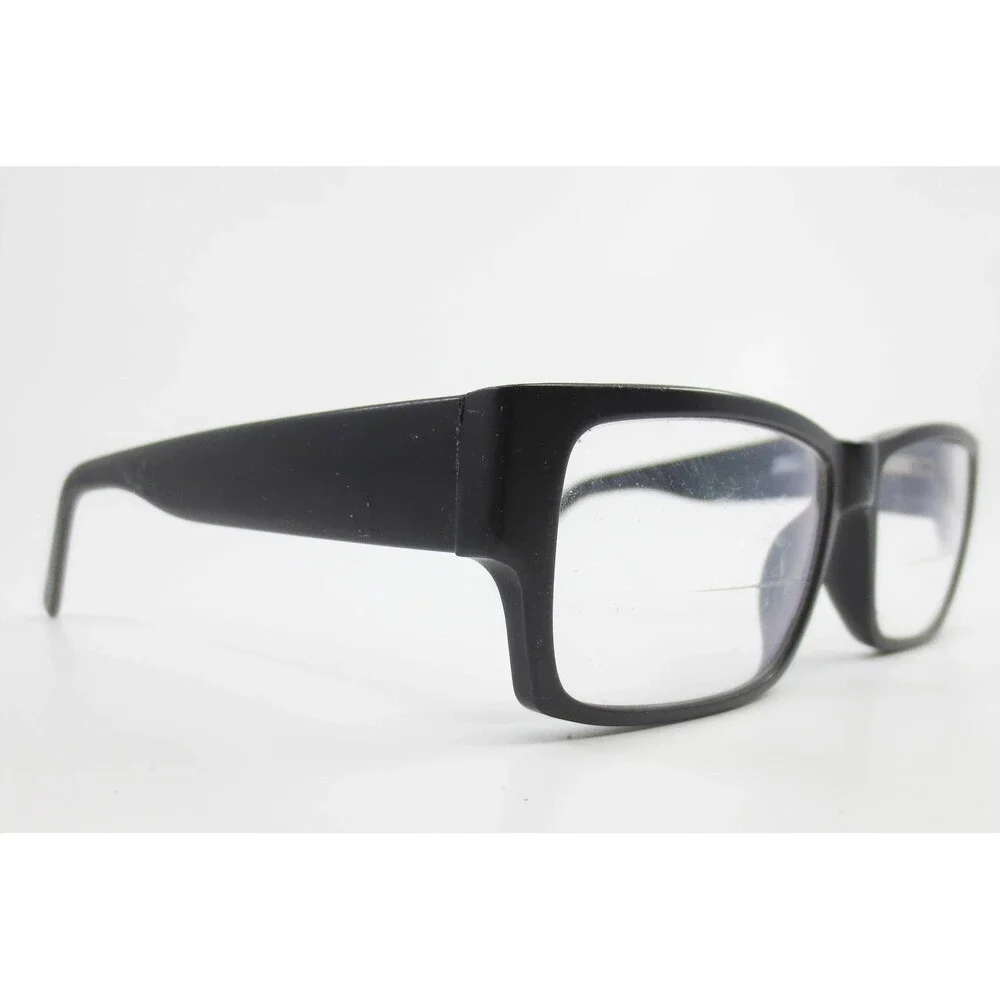 Blue Moon BM1016 BK 53-16-140 Matte Black Rectangular Eyeglasses Frames Mens